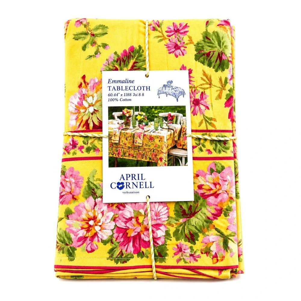 April Cornell Rectangular Tablecloth 60 X 84